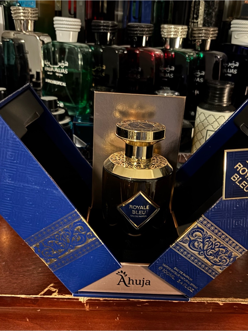 Royale Bleu - Blue and Gold